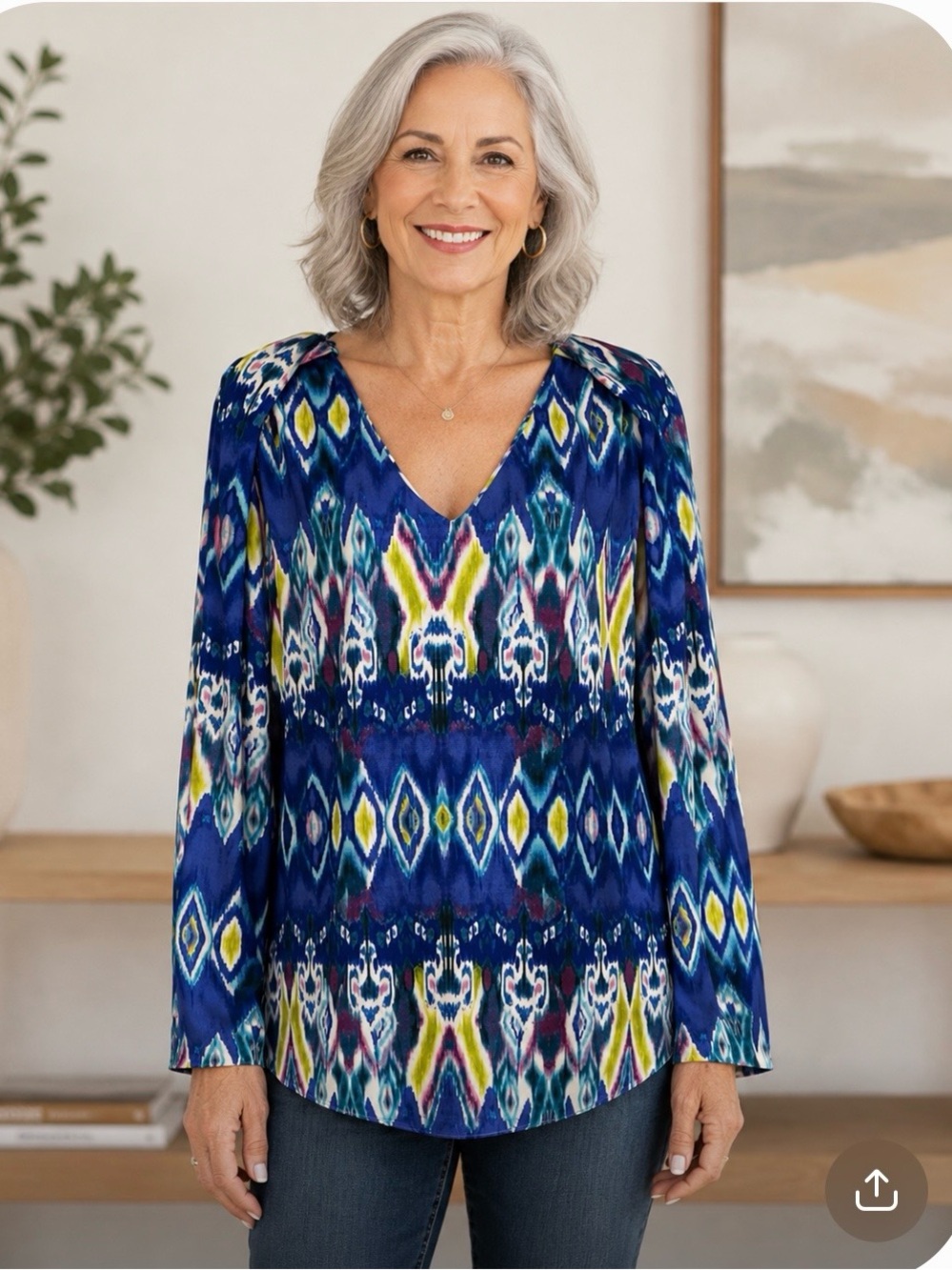 Jones New York blouse size XL